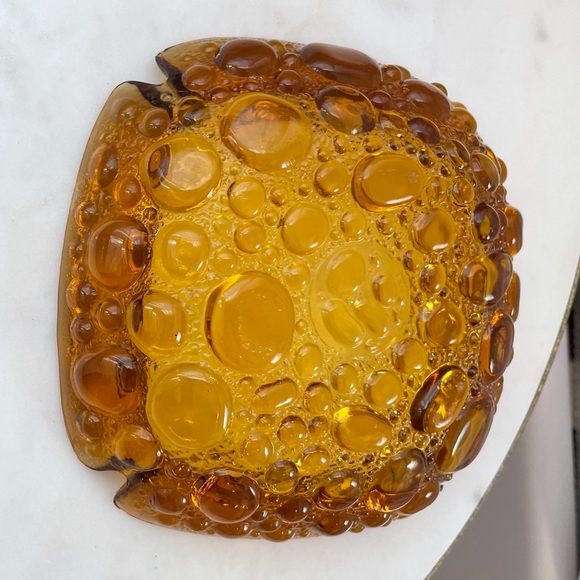 Vintage MCM Blenko Ashtray - Picture 9 of 14